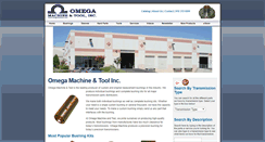 Desktop Screenshot of omegamachine.com